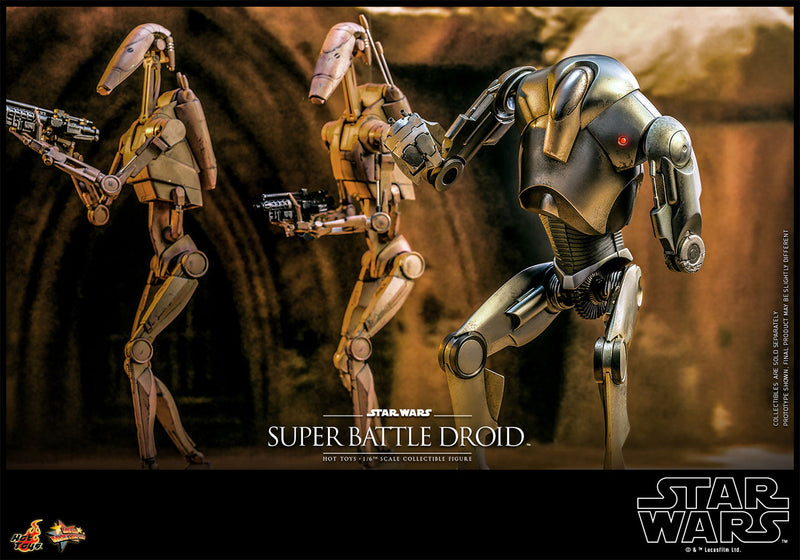 Load image into Gallery viewer, Hot Toys - Star Wars: Attack of the Clones - Super Battle Droid
