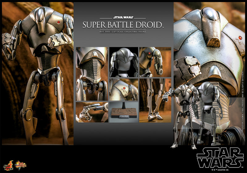 Load image into Gallery viewer, Hot Toys - Star Wars: Attack of the Clones - Super Battle Droid
