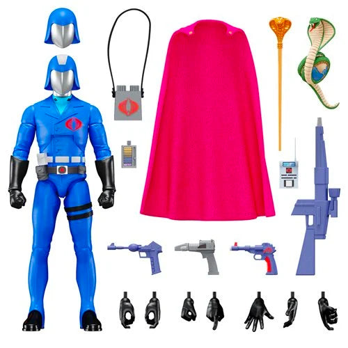 Load image into Gallery viewer, Super7 - G.I. Joe Ultimates: Cobra Commander Action Figure
