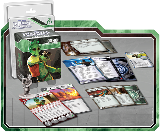 Fantasy Flight Games - Star Wars - Imperial Assault: Greedo Villain Pack