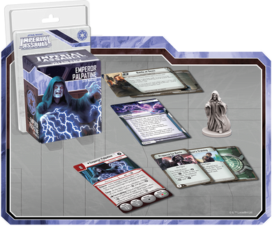 Fantasy Flight Games - Star Wars - Imperial Assault:Emperor Palpatine Villain Pack