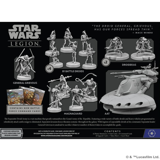 Atomic Mass Games - Star Wars Legion: Battle Force Starter Set - Separatist Invasion