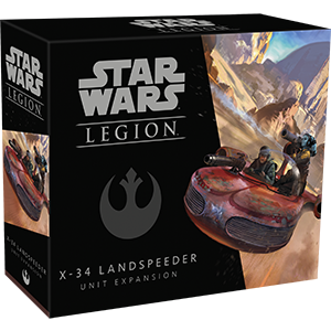 Fantasy Flight Games - Star Wars: Legion - X-34 Landspeeder Unit Expansion