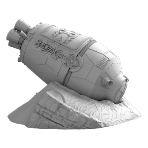 Fantasy Flight Games - Star Wars: Legion - Crashed Escape Pod Battlefield Expansion