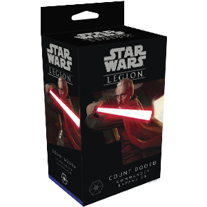 Fantasy Flight Games - Star Wars: Legion - Count Dooku Commander Expansion