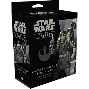 Fantasy Flight Games - Star Wars: Legion - Cassian Andor and K-2SO Commander Expansion