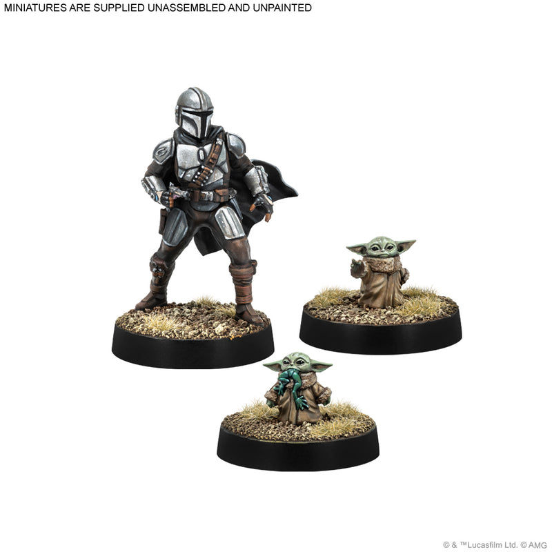 Load image into Gallery viewer, Atomic Mass Games - Star Wars Legion: Din Djarin &amp; Grogu Operative Expansion
