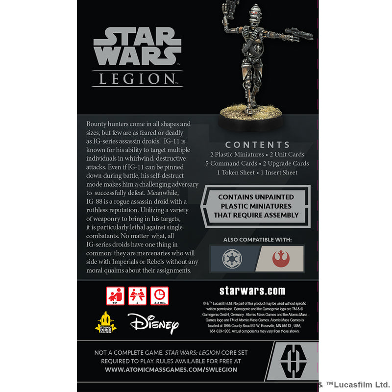 Load image into Gallery viewer, Atomic Mass Games - Star Wars Legion: IG-Series Assassin Droids Operative Expansion
