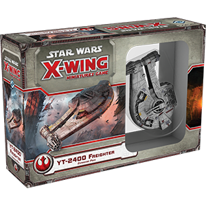 Fantasy Flight Games - X-Wing Miniatures Game YT-2400 Freighter Expansion Pack