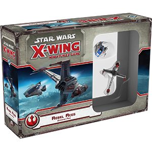 Fantasy Flight Games - X-Wing Miniatures Game Rebel Aces Expansion Pack