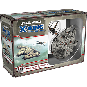 Fantasy Flight Games - X-Wing Miniatures Game Heroes of the Resistance Expansion Pack