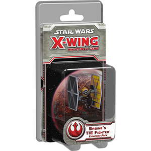 Fantasy Flight Games - X-Wing Miniatures Game Sabine's Tie Fighter Expansion Pack