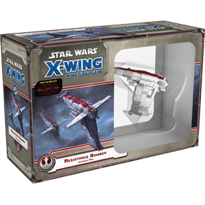 Load image into Gallery viewer, Fantasy Flight Games - X-Wing Miniatures Game Resistance Bomber Expansion Pack
