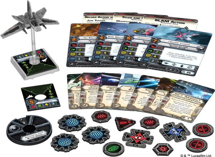 Load image into Gallery viewer, Fantasy Flight Games - X-Wing Miniatures Game Alpha-Class Star Wing Expansion Pack
