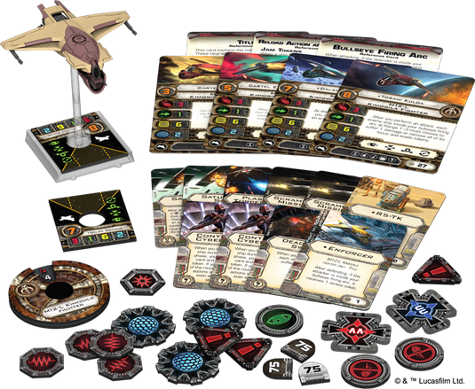 Fantasy Flight Games - X-Wing Miniatures Game M12-L Kimogila Fighter Expansion Pack