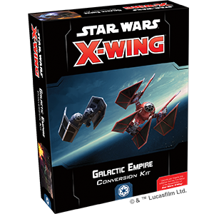 Fantasy Flight Games - X-Wing Miniatures Game 2.0 - Galactic Empire Conversion Kit