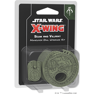 Fantasy Flight Games - X-Wing Miniatures Game 2.0 - Scum and Villainy Maneuver Dial Upgrade Kit