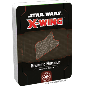 Fantasy Flight Games - X-Wing Miniatures Game 2.0 - Galactic Republic Damage Deck