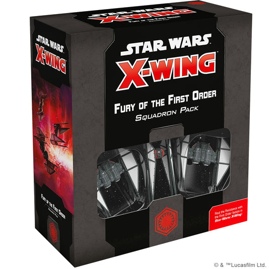 Fantasy Flight Games - X-Wing Miniatures Game 2.0 - Fury of the First Order Squadron Pack
