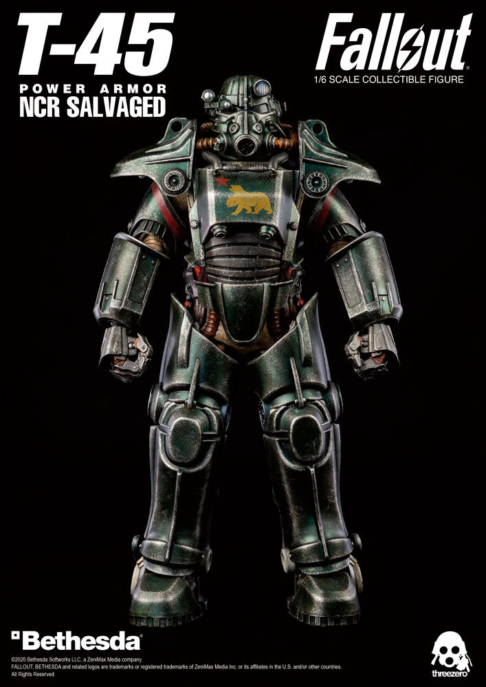 Load image into Gallery viewer, Threezero - Fallout - T-45 NCR Salvaged Power Armor
