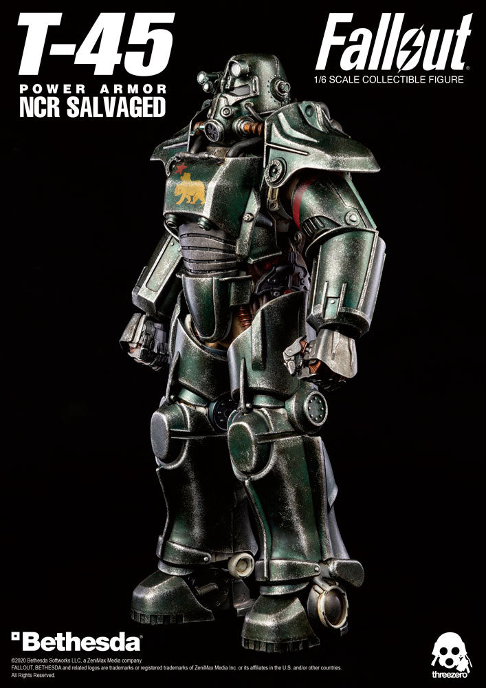 Load image into Gallery viewer, Threezero - Fallout - T-45 NCR Salvaged Power Armor
