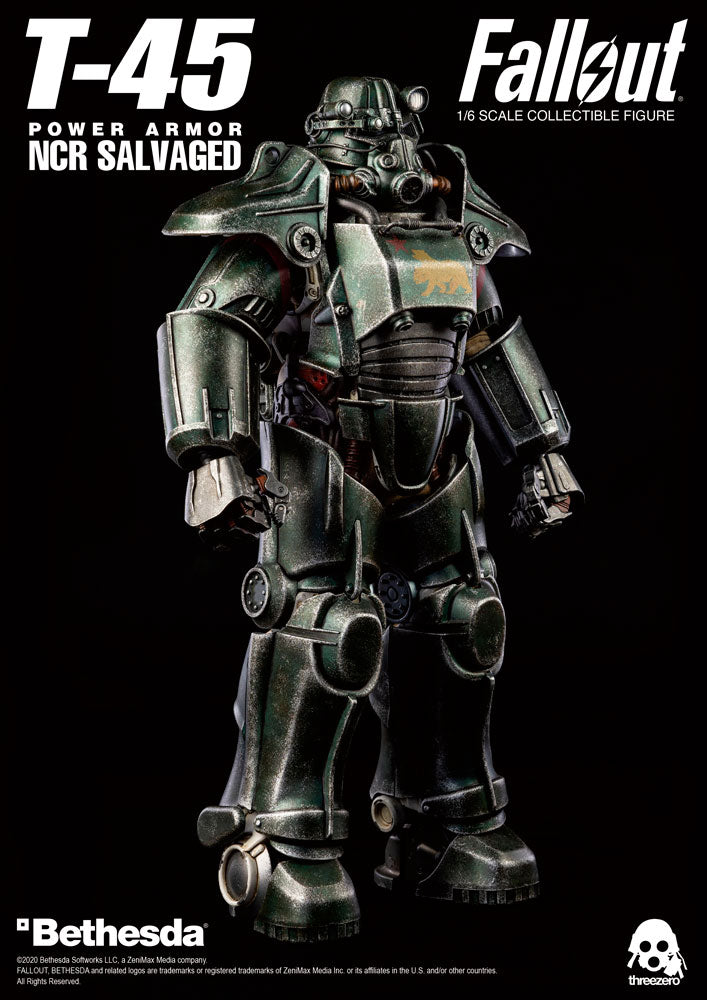 Load image into Gallery viewer, Threezero - Fallout - T-45 NCR Salvaged Power Armor
