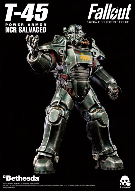 Threezero - Fallout - T-45 NCR Salvaged Power Armor