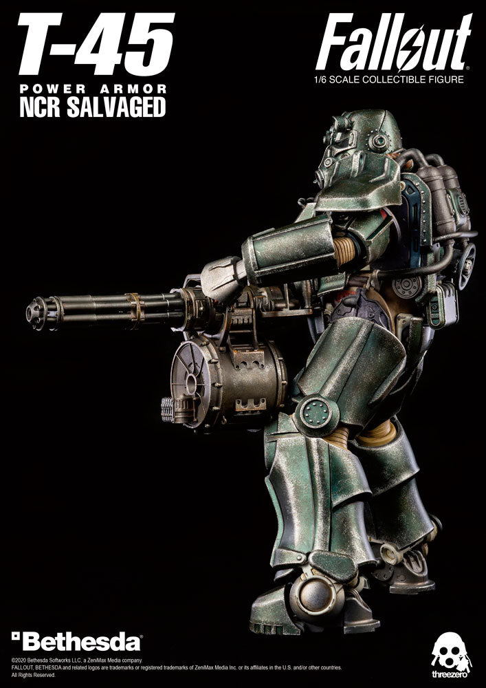 Load image into Gallery viewer, Threezero - Fallout - T-45 NCR Salvaged Power Armor
