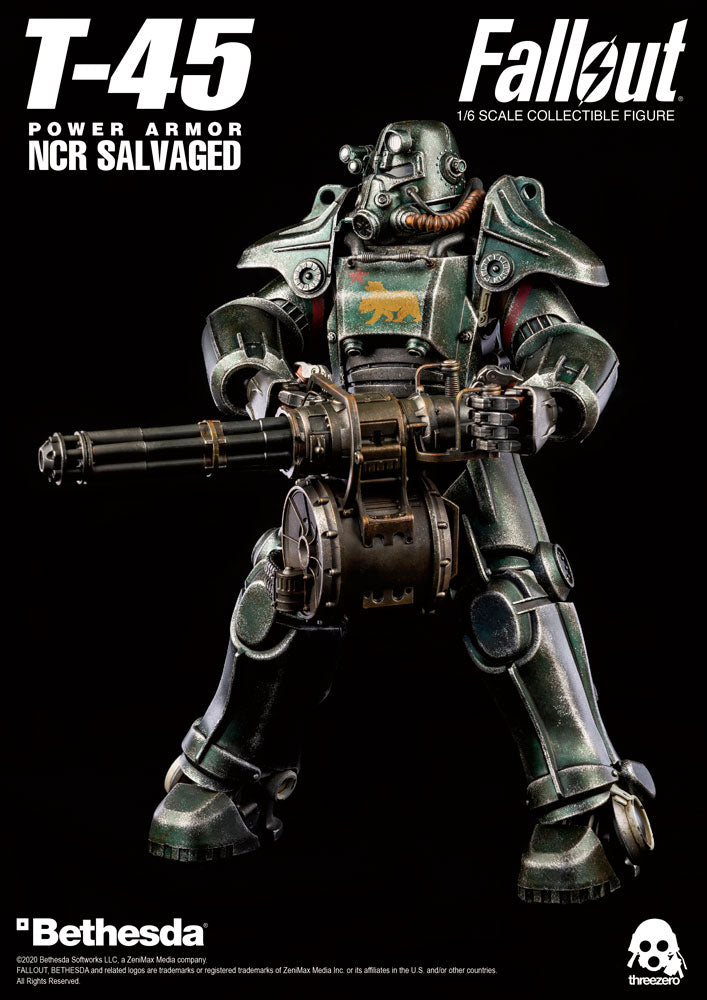 Load image into Gallery viewer, Threezero - Fallout - T-45 NCR Salvaged Power Armor
