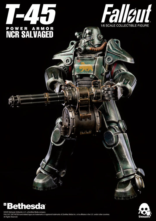 Threezero - Fallout - T-45 NCR Salvaged Power Armor