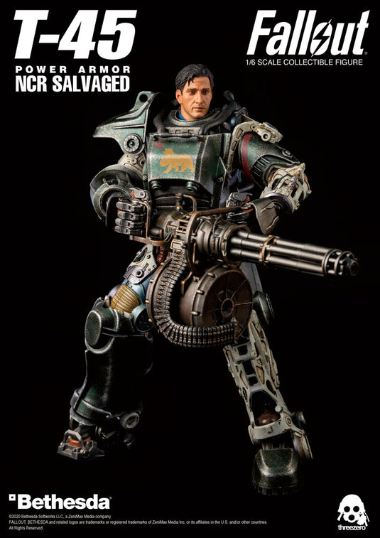 Threezero - Fallout - T-45 NCR Salvaged Power Armor