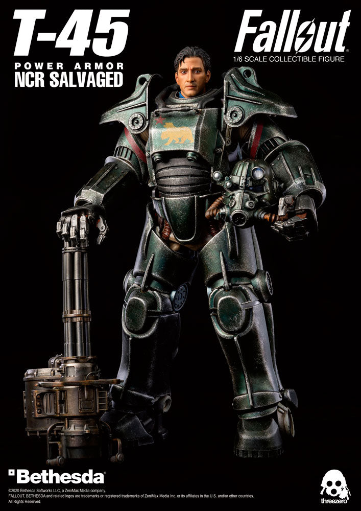 Load image into Gallery viewer, Threezero - Fallout - T-45 NCR Salvaged Power Armor
