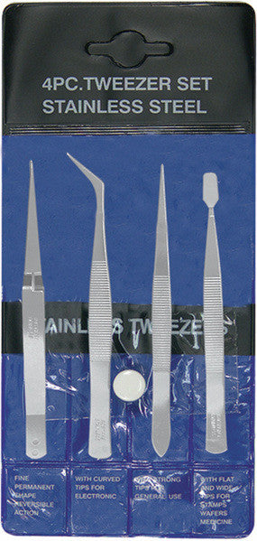 Load image into Gallery viewer, Exc30416 - Tweezer-pouch set (4pc)
