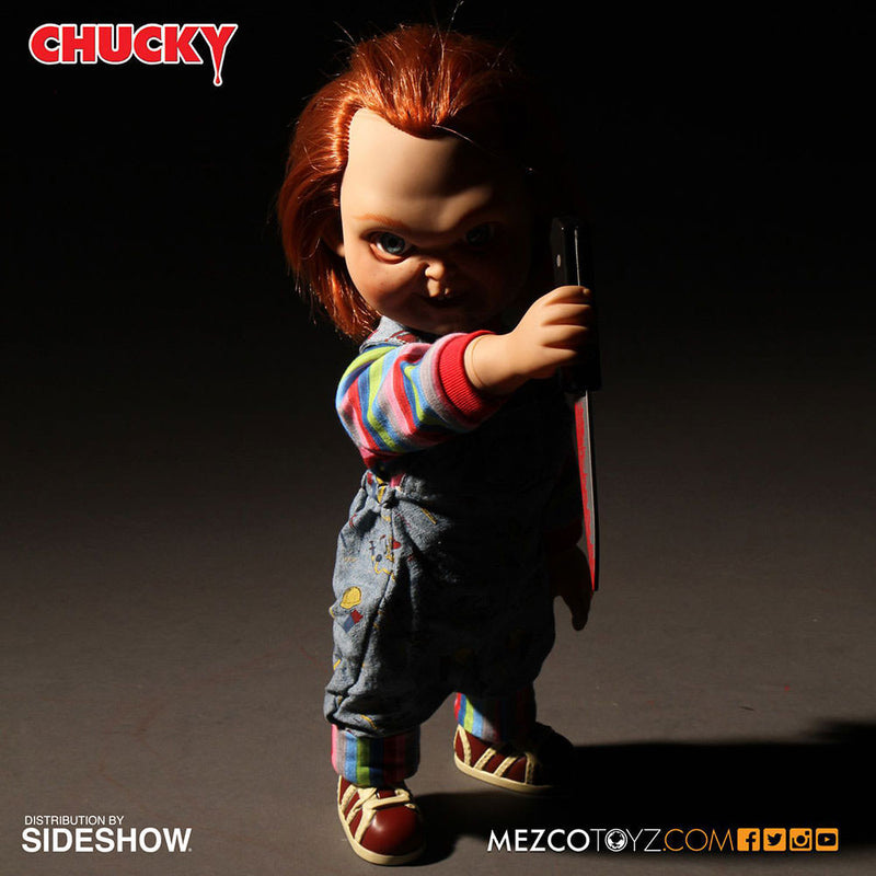 Load image into Gallery viewer, Mezco Toyz - Talking Sneering Chucky
