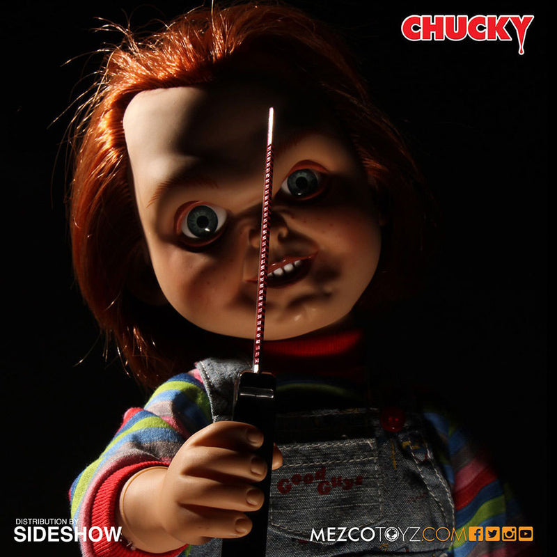 Load image into Gallery viewer, Mezco Toyz - Talking Sneering Chucky
