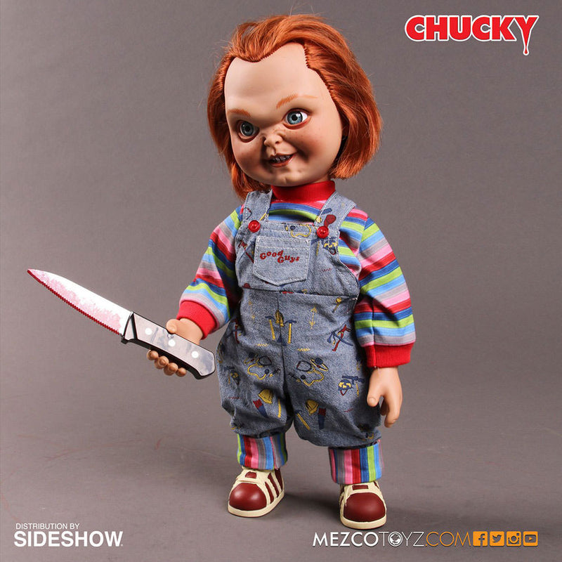 Load image into Gallery viewer, Mezco Toyz - Talking Sneering Chucky
