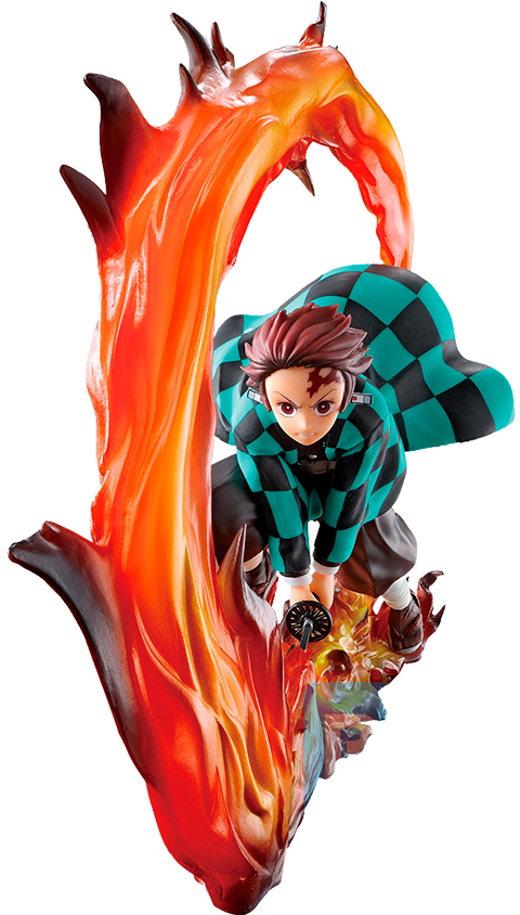 Bandai - Ichibansho Figure - Demon Slayer: Kimetsu No Yaiba - Tanjiro Kamado (Shake the Sword Burn Your Heart)