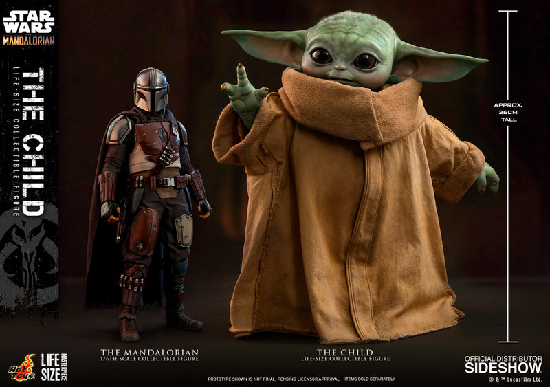 Load image into Gallery viewer, Hot Toys - Star Wars The Mandalorian - The Child Life-Size Figure
