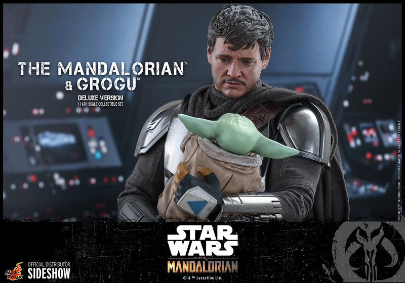 Load image into Gallery viewer, Hot Toys - Star Wars The Mandalorian and Grogu (Deluxe Version)
