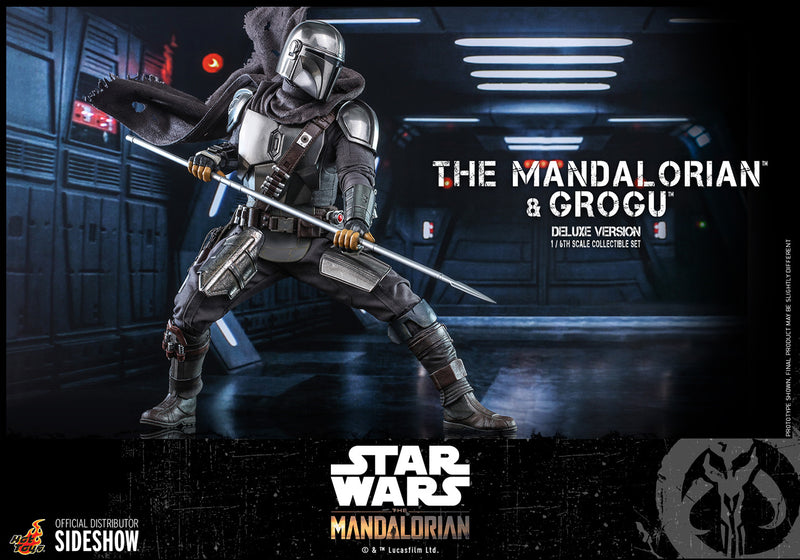 Load image into Gallery viewer, Hot Toys - Star Wars The Mandalorian and Grogu (Deluxe Version)
