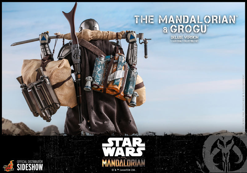 Load image into Gallery viewer, Hot Toys - Star Wars The Mandalorian and Grogu (Deluxe Version)
