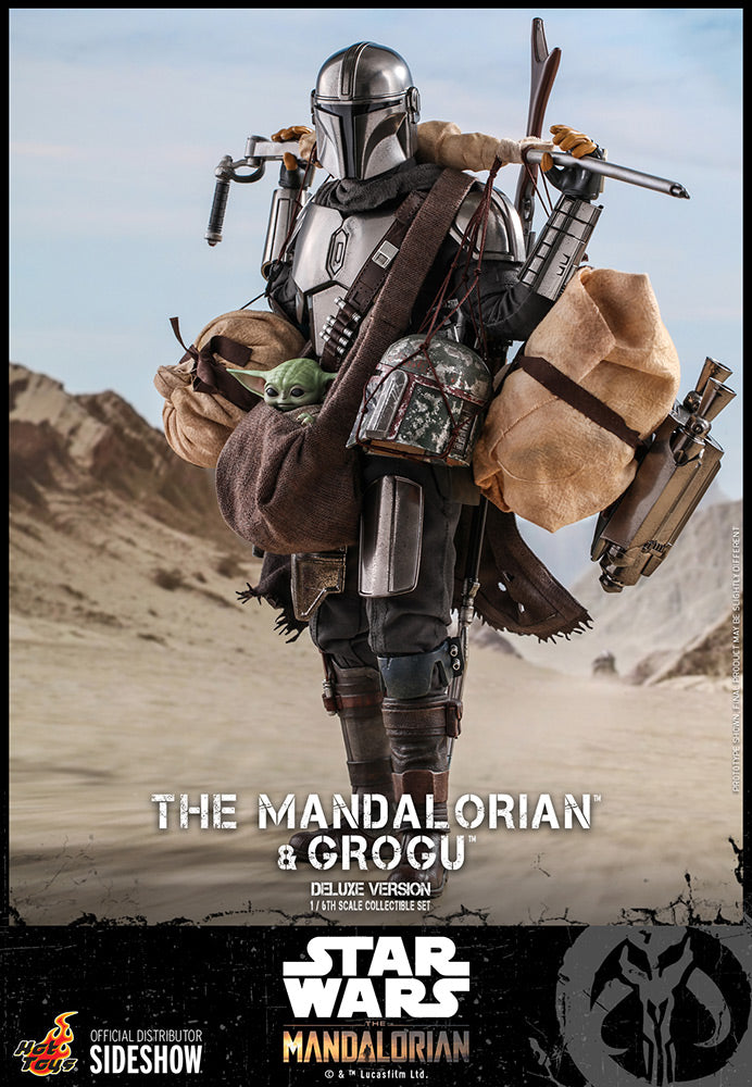 Load image into Gallery viewer, Hot Toys - Star Wars The Mandalorian and Grogu (Deluxe Version)
