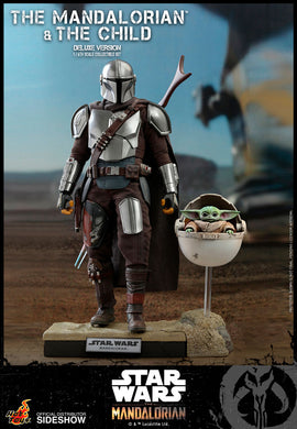 Hot Toys - Star Wars The Mandalorian - The Mandalorian and The Child Deluxe Set