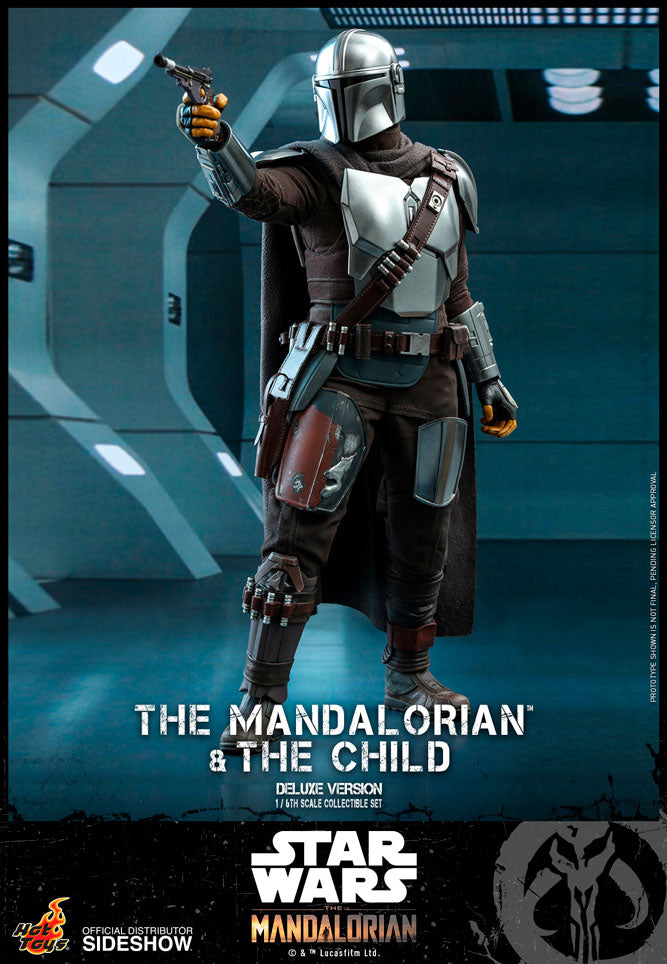 Load image into Gallery viewer, Hot Toys - Star Wars The Mandalorian - The Mandalorian and The Child Deluxe Set
