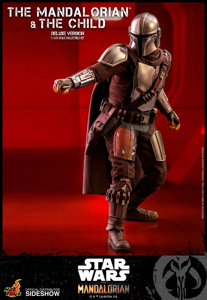 Load image into Gallery viewer, Hot Toys - Star Wars The Mandalorian - The Mandalorian and The Child Deluxe Set
