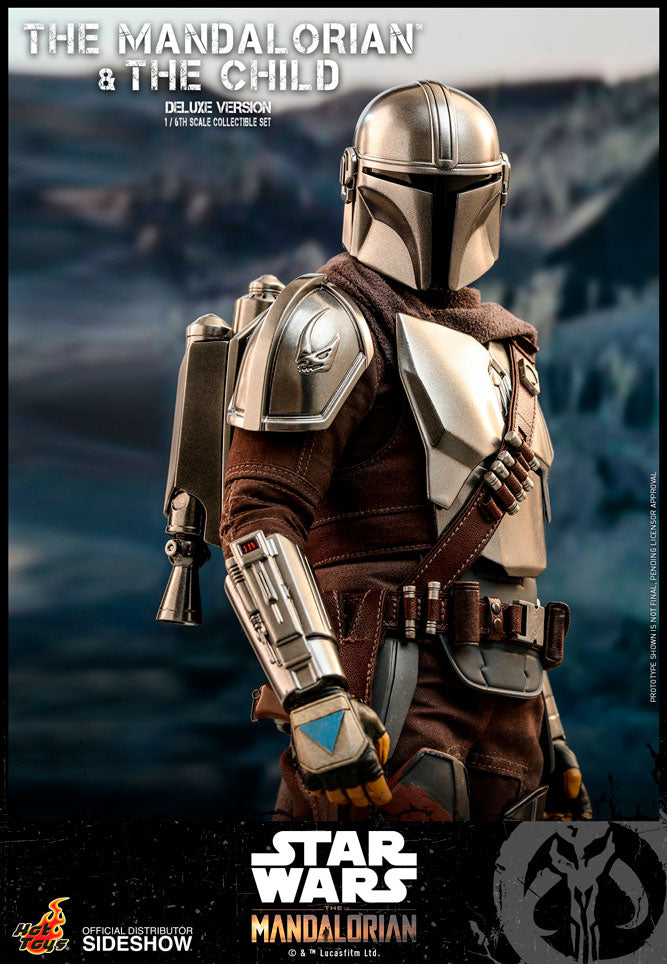 Load image into Gallery viewer, Hot Toys - Star Wars The Mandalorian - The Mandalorian and The Child Deluxe Set
