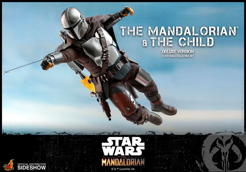 Load image into Gallery viewer, Hot Toys - Star Wars The Mandalorian - The Mandalorian and The Child Deluxe Set
