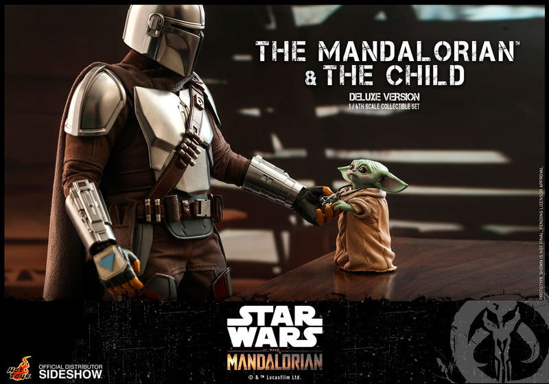 Load image into Gallery viewer, Hot Toys - Star Wars The Mandalorian - The Mandalorian and The Child Deluxe Set
