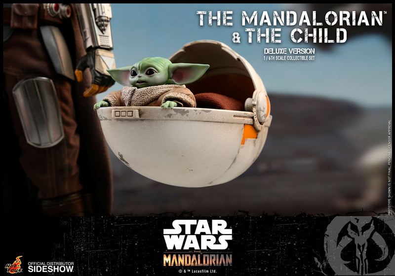 Load image into Gallery viewer, Hot Toys - Star Wars The Mandalorian - The Mandalorian and The Child Deluxe Set
