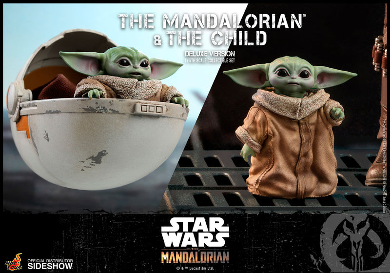 Load image into Gallery viewer, Hot Toys - Star Wars The Mandalorian - The Mandalorian and The Child Deluxe Set
